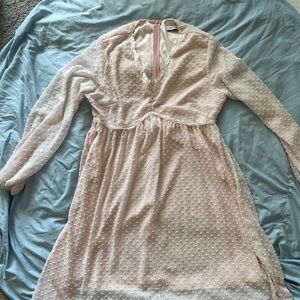 Jasambac Maternity Dress, Pink XL